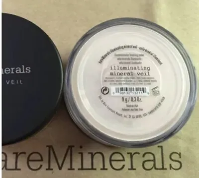 Bare Minerals * ILLUMINATING MINERAL VEIL * Finishing Powder Full Size 9g ~ NEW • $23.99
