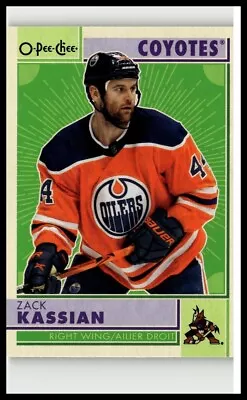 2022-23 O-Pee-Chee #485 Zack Kassian Retro Arizona Coyotes • $2.49