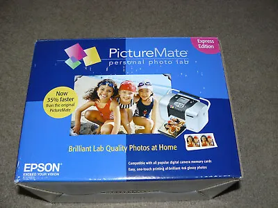 Epson Picturemate Personal Photo Lab Express Edition / 35% Faster Than Original • $15