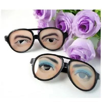 Funny Glasses New HALLOWEEN PARTY Fake Novelty Gag Prank Eye Ball Joke • £3.65