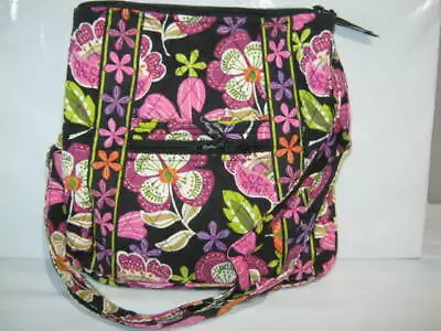 VERA BRADLEY Pirouette HIPSTER CROSSBODY PURSE 10.5 X 10.5 X 2 EUC • $19.99