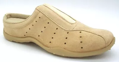 Ladies Size 4 5 6 Dorothy Perkins Brown Beige Slip On Backless Mules Trainers • £19.99