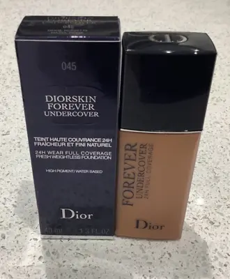 £26 • Buy Dior Diorskin Forever Undercover Liquid Foundation 045 Hazel Beige 40ml BNIB