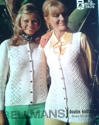 Ladies~cardigan/long-waistcoat Crochet  Pattern~bust Size 32-42  (dg 5) • £1.99