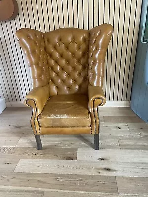 Used Queen Anne Chesterfield Chair • £75