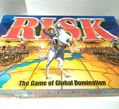 RISK Classic Board Game Of Global Domination Parker Brothers 1998 Ages 10+ • $11.34
