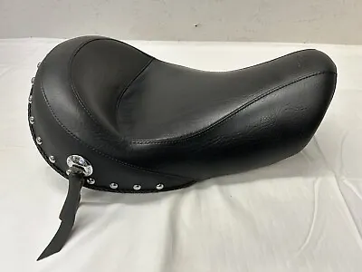 Chrome Studded Driver Solo Seat For Harley Davidson FXD Dyna Models 2006-2017 C2 • $399.95