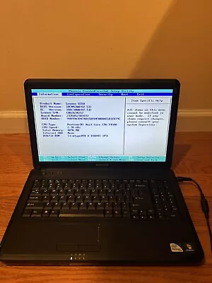 Lenovo G550-2958 15.6  T4500 @2.30GHz 4GB RAM Laptop Computer No HDD No OS • $35