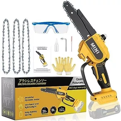 Mini Chainsaw For Dewalt Battery 20V MAXBrushless 6 Inch Pruning Chainsaw • $58.89