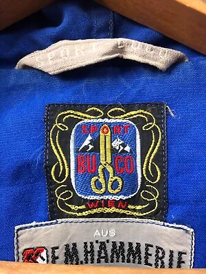 Vintage 60s 70s BUCO Sport Wien Blue RITSCH Jacket  • $50