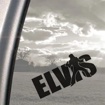£2.49 • Buy Elvis Vinyl Decal, Car, Laptop, Sticker, Music King, Presley, Wall Art Boat Van 