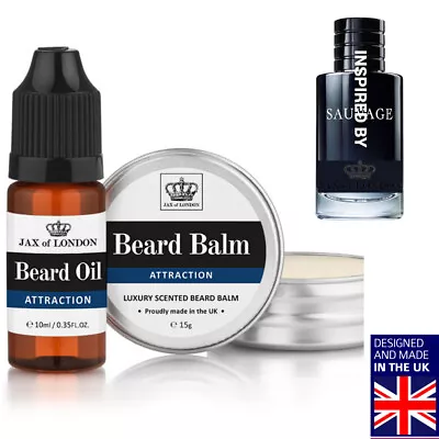 Best Cologne Beard Balm & Oil Set Beard Growth Conditioning 3 For 2 Offer • £8.99