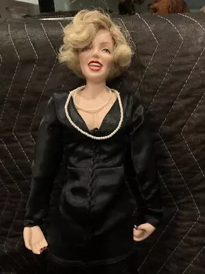 Franklin Heirloom Marilyn Monroe Porcelain Doll  Some Like It Hot  • $50