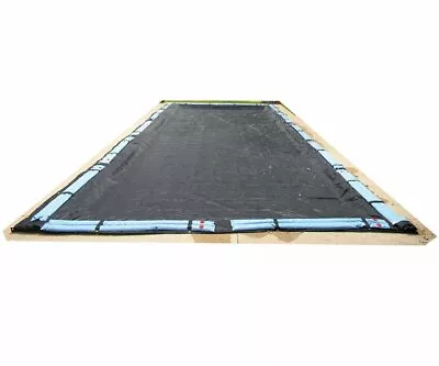 Winter Mesh Pool Cover Inground 12X20 Rectangle Swimming Pool With Water Tubes • $206.97