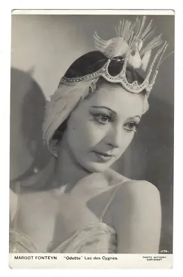 Vintage MARGOT FONTEYN 3x5 SWAN LAKE Glossy PRESS PHOTO Card 30s 40s Ballerina • $25