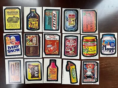 1973-75 Topps Wacky Packages Wonder Bread Series 3 Complete Set 16/16 HIGH Grade • $38.50