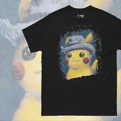 Pikachu Van Gogh - Unisex T-Shirt - Ninja Cat • $21.99