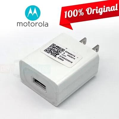 Original Motorola SPN5947 White USB Wall Charger Adapter For Android Tablets • $6.63