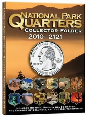 National Park Quarters Coin Collector Folder 60 Openings Album Mint 2010 2021 • $9.98