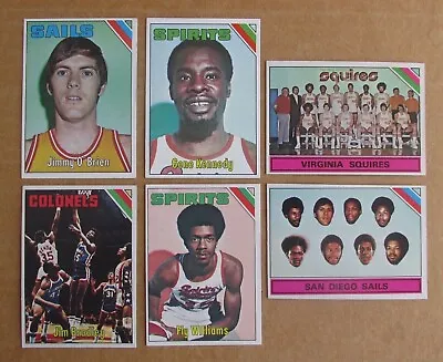 1975-76 Topps Basketball Card Singles #276-330 Complete Your Set Pick Choose • $1.59