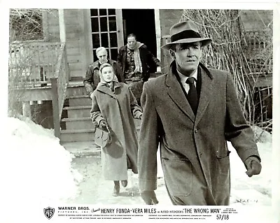 8”x10” Original B&w Still Henry Fonda The Wrong Man (1957) #828-4 Vera Miles • $12.99