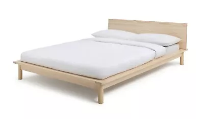 Habitat Akio Kingsize Platform Bed Frame - Natural • £206.99