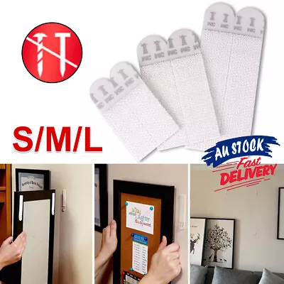 3M Command Adhesive Medium Damage Picture Photo Hanging Refill Strips Hook Frame • $11.99