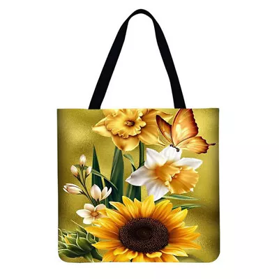 £7.29 • Buy Penguin Printed Shoulder Shopping Bag Casual Ladies Large Capacity Tote Handbags