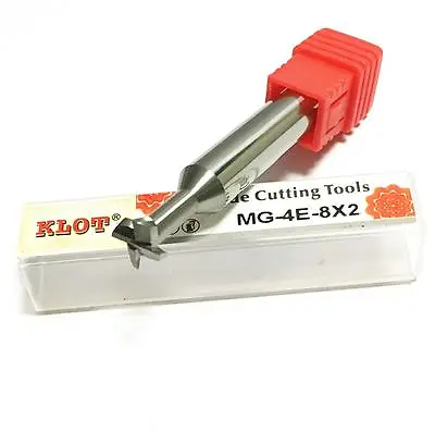 KLOT HRC55 T Slot Keyseat Milling Cutter Solid Carbide End Mill 6mm-8mm CNC • £15.60