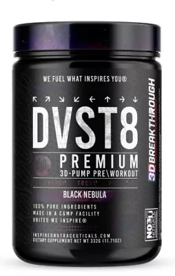 INSPIRED NUTRACEUTICALS DVST8 GLOBAL (40) Premium 3D Pump Preworkout Devastate • $67.03