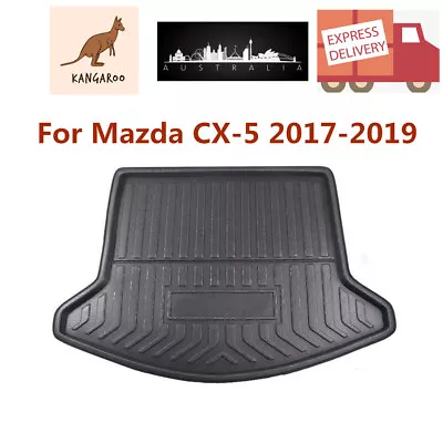 Rear Trunk Floor MatBoot Liner Waterproof Foam Tray For Mazda CX-5 2017-2019 • $31.46