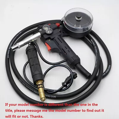 Aluminum Spool Gun For 300371 MillerMatic 140 180 211 Spoolmate 100 Welder • $109.20