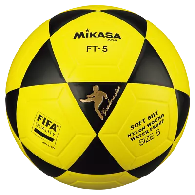 Mikasa FT5 Goal Master FIFA Soccer Ball Footvolley Ball Size 5 Black-Yellow • $49.85