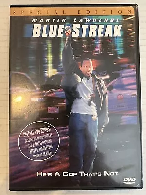 Blue Streak (DVD Special Edition 1999) Martin Lawrence ~ Very Good Condition • $2.99