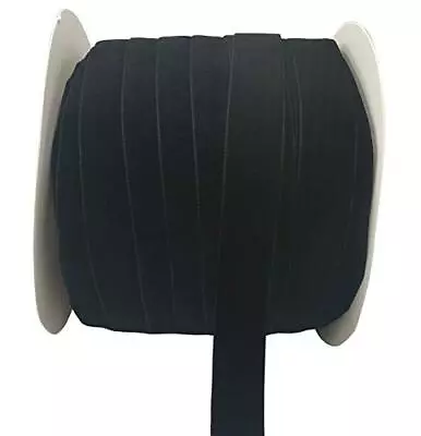 10 Yards Velvet Ribbon Spool (Black 1 ) • $15.31