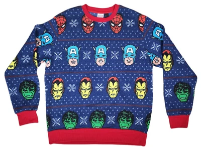 $28 • Buy Marvel Avengers Christmas Ugly Sweater Funny Xmas Size L Large Holiday