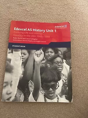 Edexcel AS History Unit 1: Pursuing Life And Liberty:Equality In The USA 1945-68 • £2