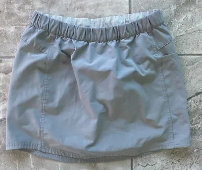 $20 • Buy PATAGONIA Happy Hike Tennis Skort Womens Athletic Skirt Golf Gray Size Small