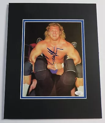 Curt Hennig Mr. Perfect WWF WWE Signed Autograph Auto 11x14 Photo Display JSA • $449.99