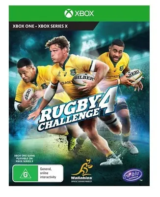 Rugby Challenge 4 - Microsoft Xbox One Xbox Series X (brand New Unsealed) • $25.46
