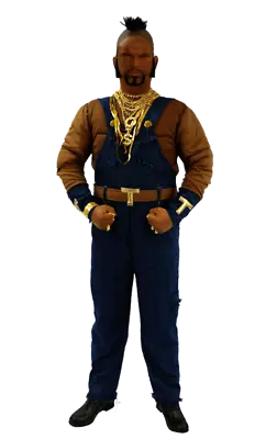 Mens The A-Team Mr T 80s Film & TV Fancy Dress Costume • £57.99