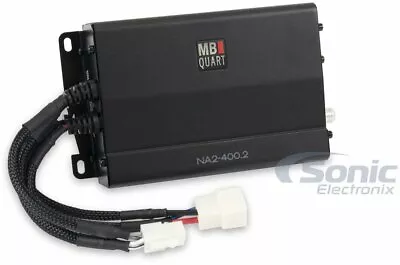 MB Quart NA2-400.2 NA2 Series 400W Class-D 2-Ohm 2-Channel Marine Amplifier • $109.99