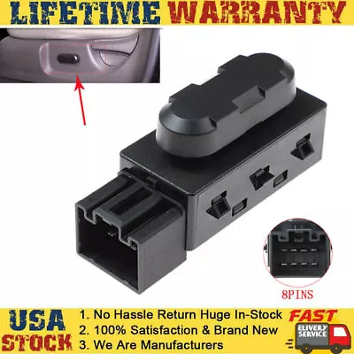 Driver Left Power Seat Switch 6 Way For 06-15 Ford F150 F250 Mustang Explorer • $10.89