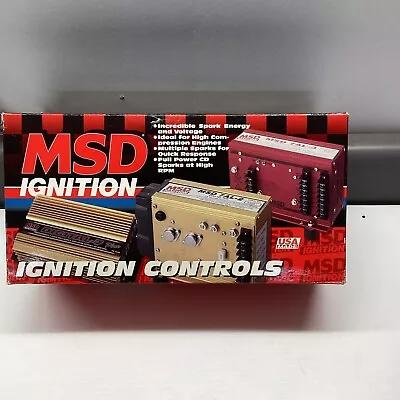 MSD 7220 7AL-2 8CYL Ignition Box Analog 480V Output Serial #57670 (b71) • $379.99