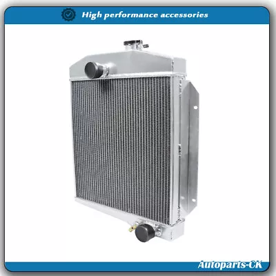 Fit For 1961-1971 International Scout 2.5L MT 4 Row Silver Aluminum Radiator • $208.96