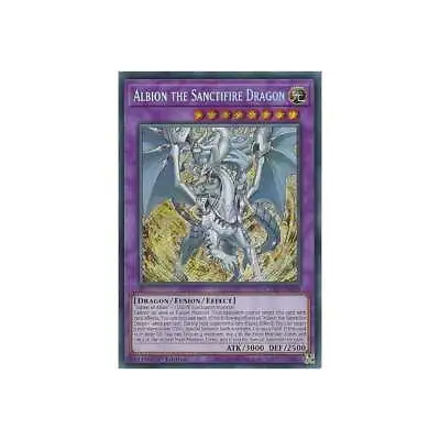 £9.95 • Buy CYAC-EN035 Albion The Sanctifire Dragon : Secret Rare Card : 1st Ed : YuGiOh TCG