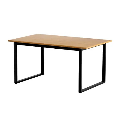 $227.32 • Buy Artiss Dining Table 6 Seater Kitchen Cafe Rectangular Wooden Table 150CM