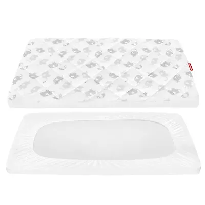 Quilted Pack N Play Mattress Pad Cover Fits Graco Playard/Mini Crib 39 ×27 ×5  • $16.99