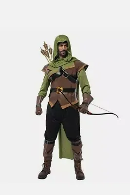 Spooktacular Creations Renaissance Robin Hood Deluxe Men Costume Cosplay Size XL • $49.76