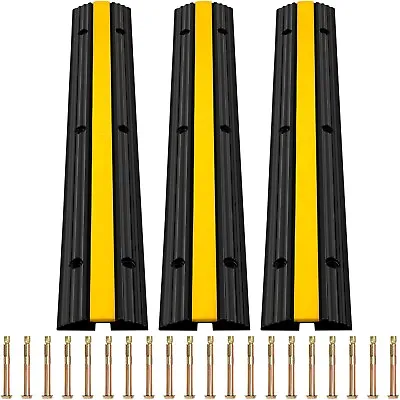 Cable Protector Ramp - 3 Packs 1 Channels - 12 M Warranty - Express Shipping • £48.99